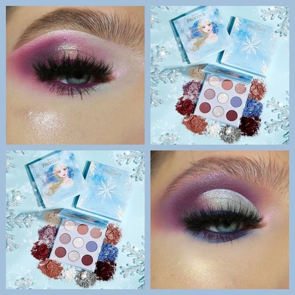 Frozen 2 Elsa Pressed Powder Eyeshadow Pallet by Colourpop Limited Edition - Picture 8 of 10